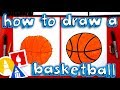 How To Draw A Basketball   For Young Artists! image