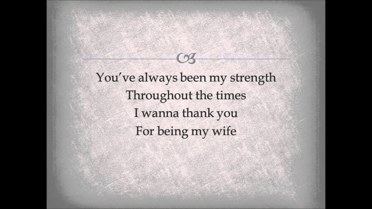 Al Martino-Thank You (For Being My Wife) (with Lyrics) - YouTube