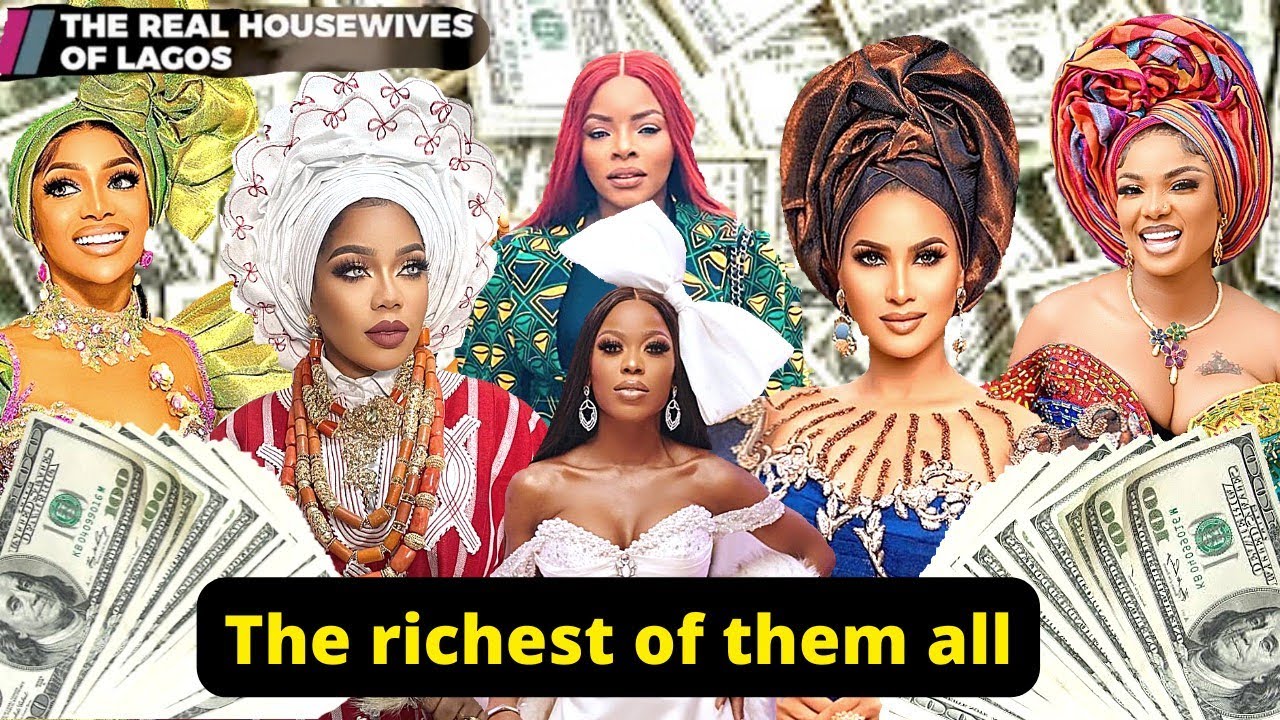 THE RICHEST REAL HOUSEWIVES OF LAGOS; Number 1 would SURPRISE you; MUST WATCH