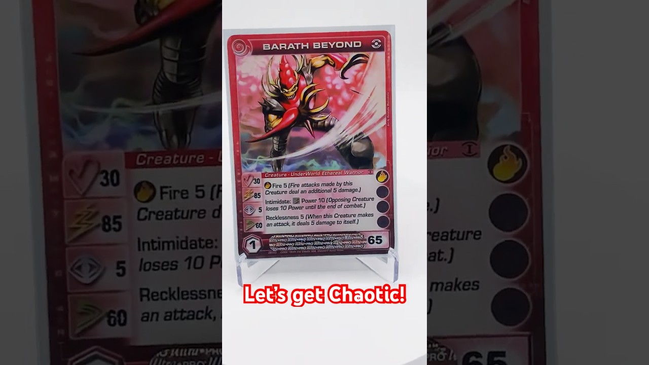 Chaotic TCG Barath Beyond Dawn of Perim Showcase! 