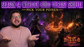 Season 14 Warlock Build Tierlist SHUFFLE! Changes need to be made. D2R RotW