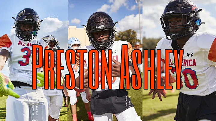 Preston Ashley Highlights #1 ranked cornerback in ...