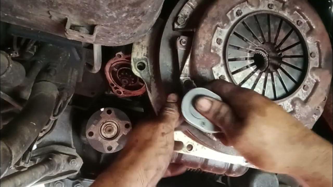 how to install clutch lining &clutch cover (pajero 1997) speedfix Car