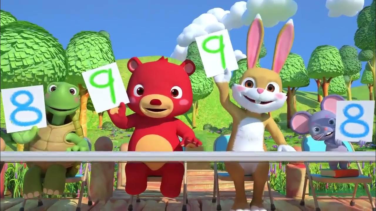 Five Little Frogs Happy Sing and Song YouTube