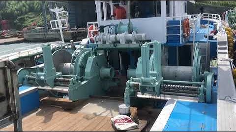 Trawl Winch Test Drive