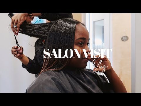 SALON VISIT | STEAM TREATMENT | SEW IN TAKE DOWN