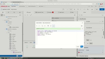 Урок 11.3.  Динамические действия (Dynamic Actions) в Oracle APEX 19.1. Set Value