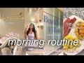 How to leave your lazy girl era 5 am morning routine  pilates breakfast balance