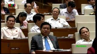 Bộ trưởng Bộ KH&ĐT trả lời chất vấn của đại biểu Quốc hội