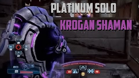 Platinum Solo - Krogan Shaman vs Collectors - Mass Effect 3