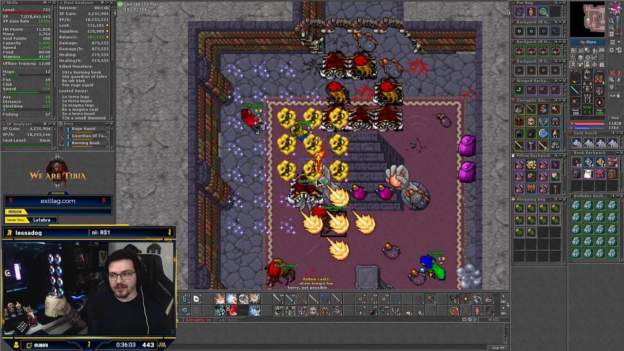 RUBINI FALA SOBRE GB l TIBIA HIGHLIGHTS - YouTube