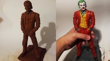 Sculpting The New Joker With Clay - Joaquin Phoenix Version