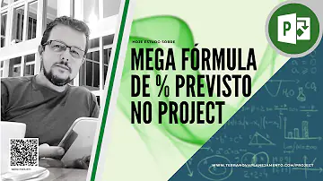 Como fazer previsto no Project?