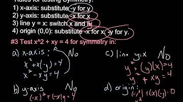 4 - 3 Reflecting Graphs Symmetry Part 2