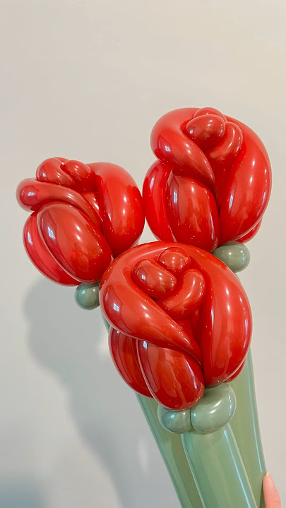 Balloon rose | #balloonflower #balloontutorial #rose
