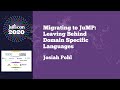 JuliaCon 2020 | Migrating to JuMP: Leaving Behind Domain Specific Languages | Josiah Pohl