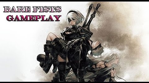 NIER AUTOMATA DEMO | HARD MODE | NO POD BARE FISTS TRAINING