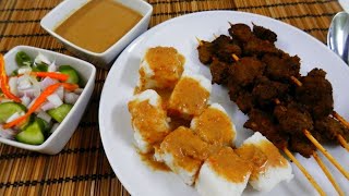 وجبة ساتي مبتكرة باستخدام معجون طبخ تايلندي وزبدة الفول السوداني الجاهز | SATAY