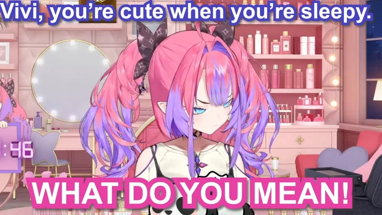 Kikirara Vivi is cute when she's sleepy?【Eng Sub / hololive