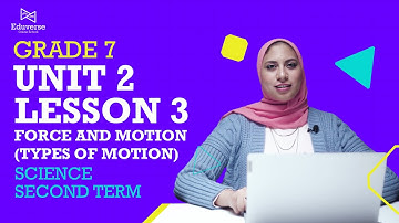 Science | Grade 7 | Unit 2 | lesson 3 | Force and Motion | (Motion) | (Types of motion)