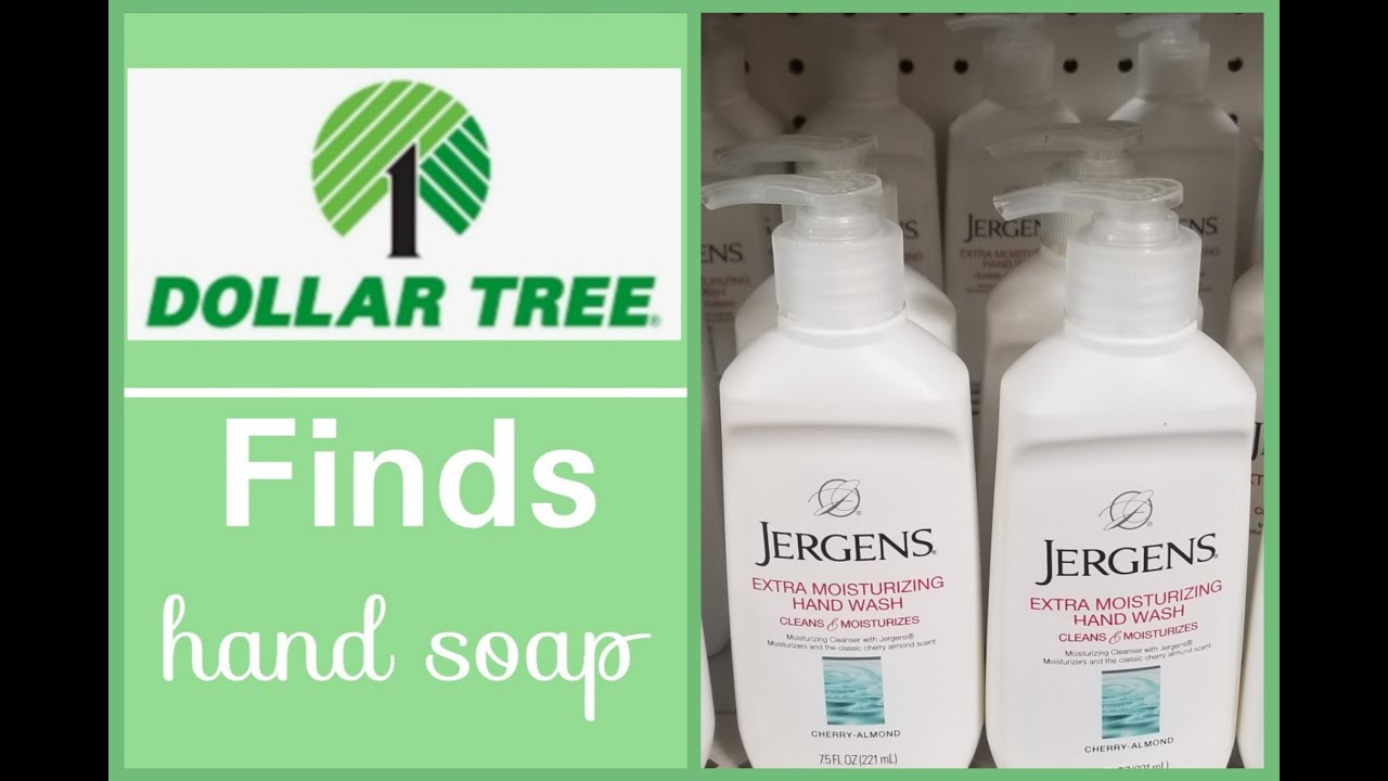 dollar tree jergens hand soap