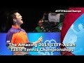 The amazing asian table tennis championships