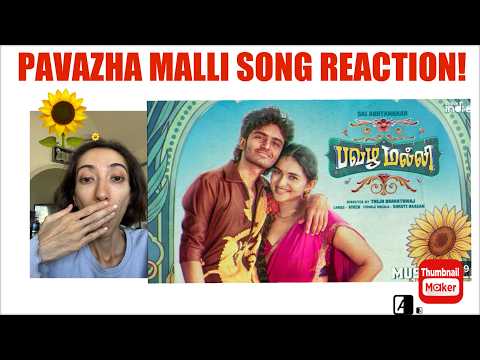 AMERICAN REACTION TO PAVAZHA MALLI SONG! SAI ABHYANKKAR | SHRUTI HASSAN | KAYADU