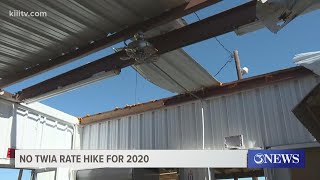 TWIA: 'No windstorm insurance rate hike in 2020'