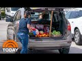 Long Lines Grow Outside Food Banks As Thanksgiving Nears | TODAY