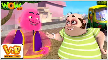 Vir The Robot Boy | Hindi Cartoon For Kids | Timbaktoon ka jinn | Animated Series| Wow Kidz