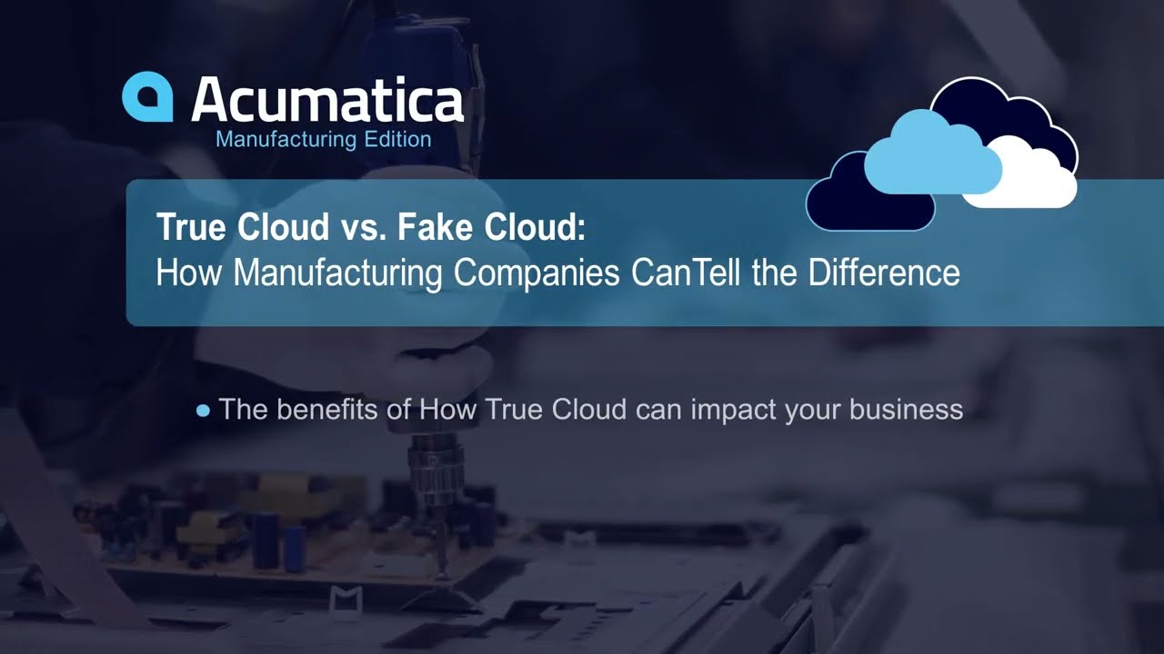 eBook] True vs. Fake Cloud for your ERP - 8 Ways to Identify a