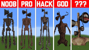 NOOB VS PRO VS HACKER Minecraft Pixel art✨Siren Head