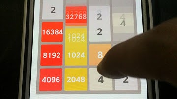 2048 game-tile 65536