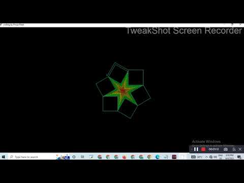 awesome design 76 || python turtle graphics || python for beginners #poojapatel #python #chiki1601