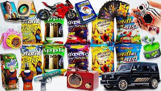 Latest Snacks Collection🤑Rc Bike, Goku, Spider-Man, Pokemon, Rc Toys, Gun, Pens, Spinner, Truck, JCB