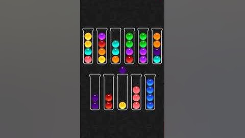 Level 448 of Ball Sort Color Water Puzzle