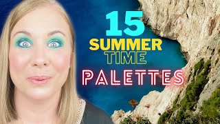 Lets discuss my favorite 15 (well, maybe 16) eyeshadow palettes for Summer