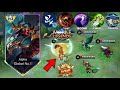 ALPHA  BEST BUILD 2024 (ONE HIT BUILD) | ALPHA GAMEPLAY | MOBILE LEGENDS