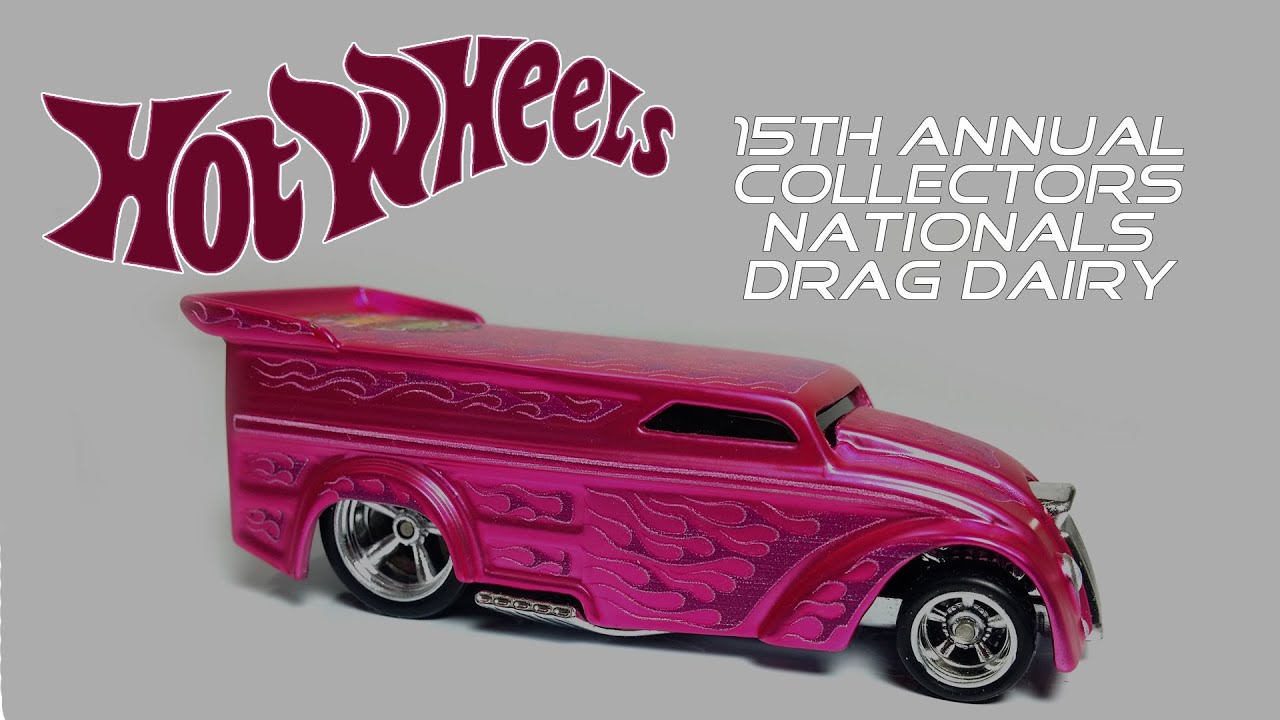 ミニカー Hot Wheels 15th Annual Collector's Hot Wheels 15th Annual Collectors Convention Drag Dairy Unboxing