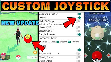 PGSharp+ New Update Custom Joystick feature | How To Change Joystick in PGSharp