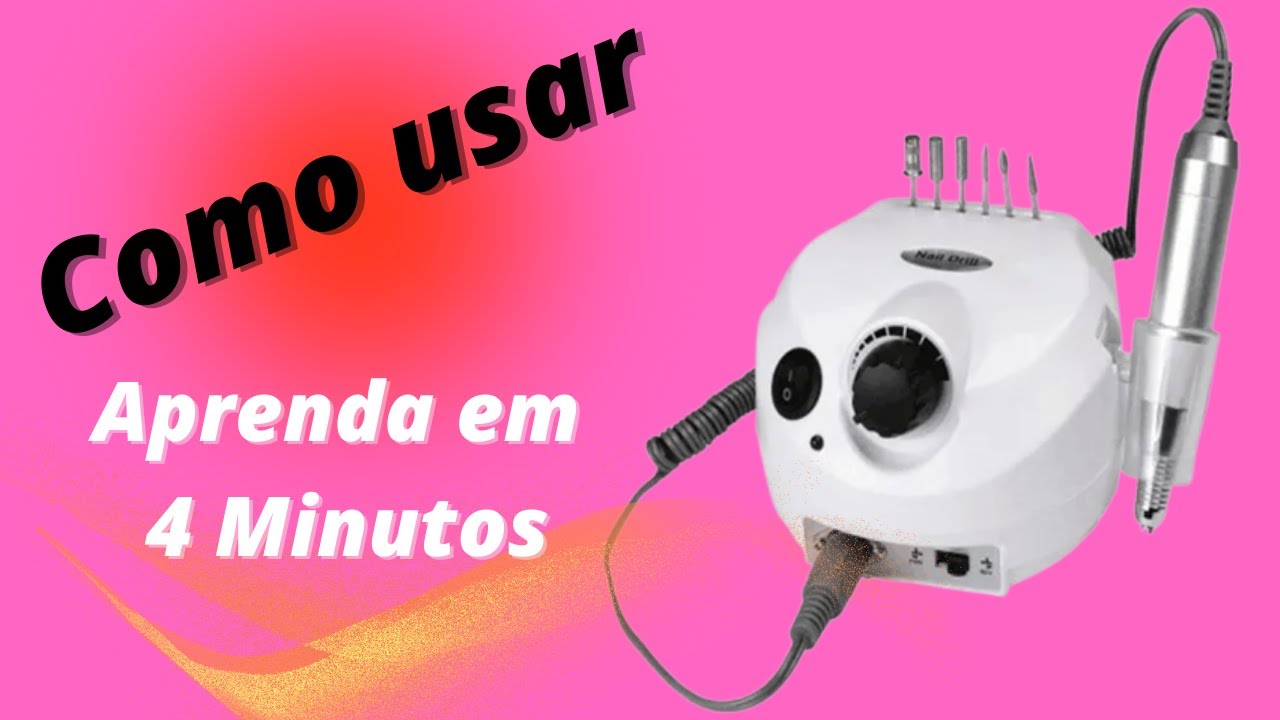 Aprenda Usar Motor Porquinho Nail Dril Passo A passo .