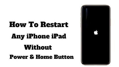 How To Restart Any iPhone iPad Without Power Button
