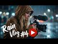 This is how I set up the scene to record the sound of rain | Rain Vlog #4