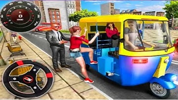 Driving Tuk Tuk Auto Rickshaw Android:Game Play.                           New Super Game Official