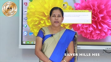 SILVER HILLS HSS | LP/UP | Work Experience | Ms Rajitha K