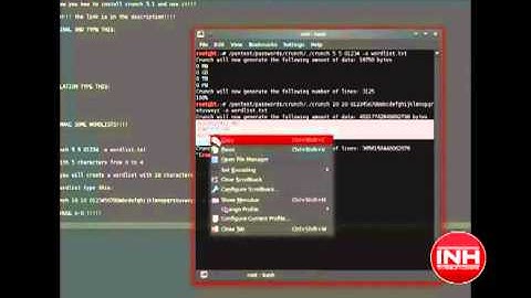 Backtrack 5 install crunch 3.1 and use it!