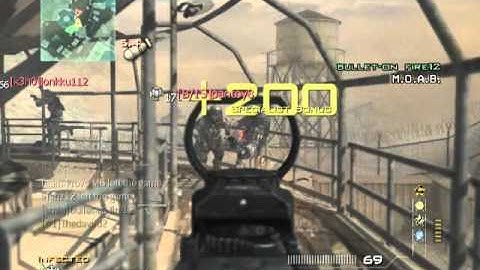 bullet-on_fire12 MOAB On Dome Infected - MW3 Game Clip
