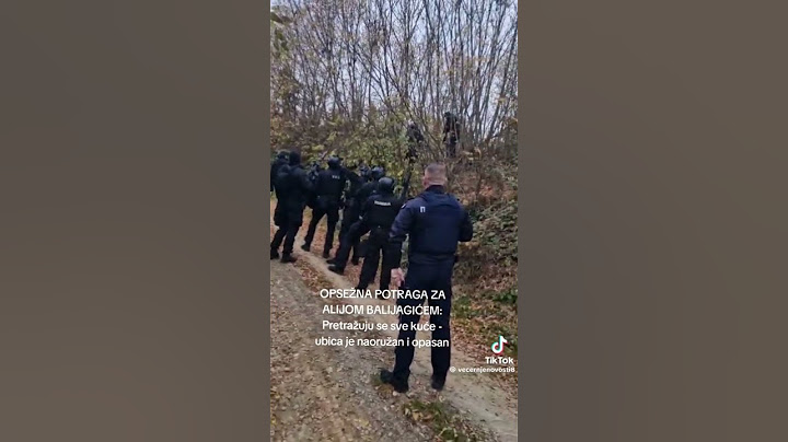 Potraga za Alijom Balijagicem