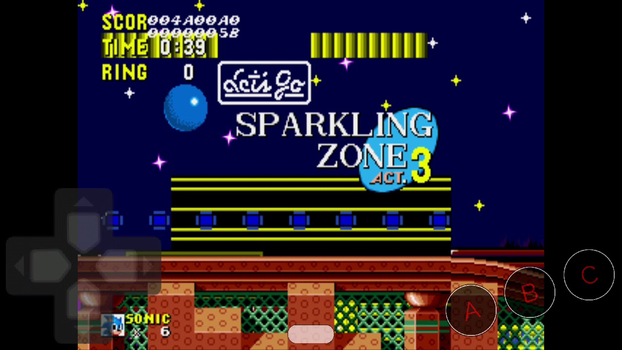 Sonic 1 Beta Remake (Part 3) Sparkling Zone YouTube