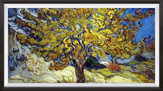 Famous Painting Tv Art Wallpaper - The Mulberry Tree (Vincent van Gogh)